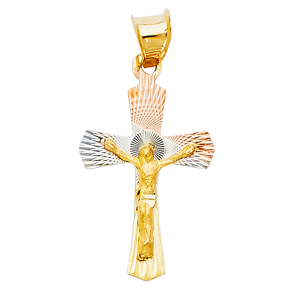 14KT RELIGIOUS STAMP PENDANT