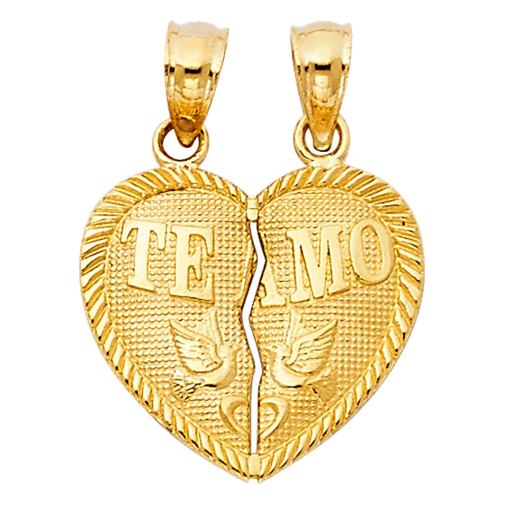 14KY HEART PENDANT