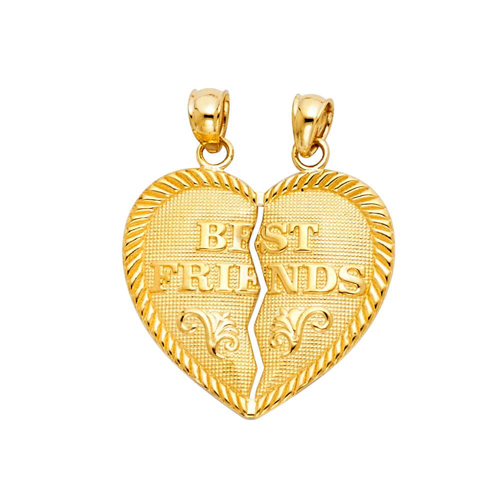 14KY HEART PENDANT