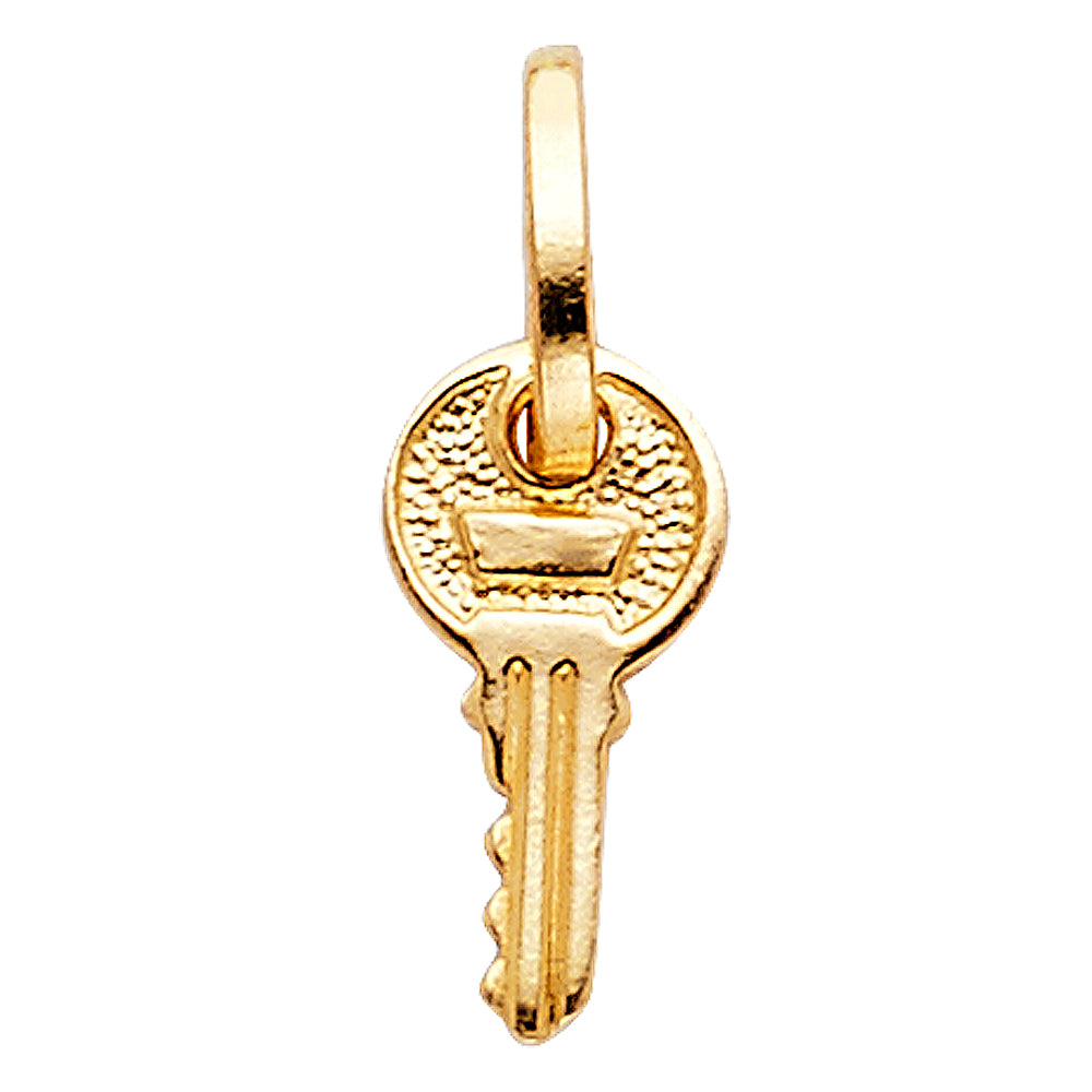 14KY SMALL KEY PENDANT