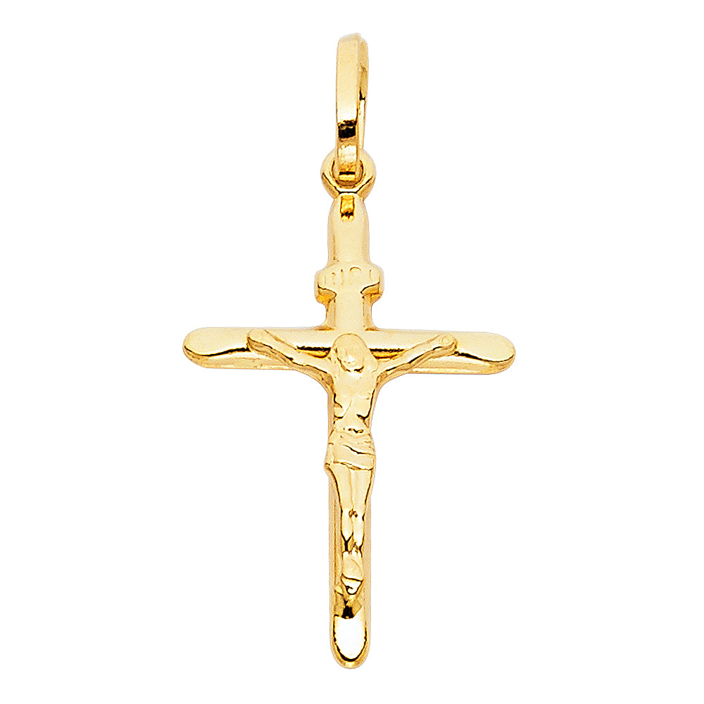 14KY CRUCIFIX PENDANT