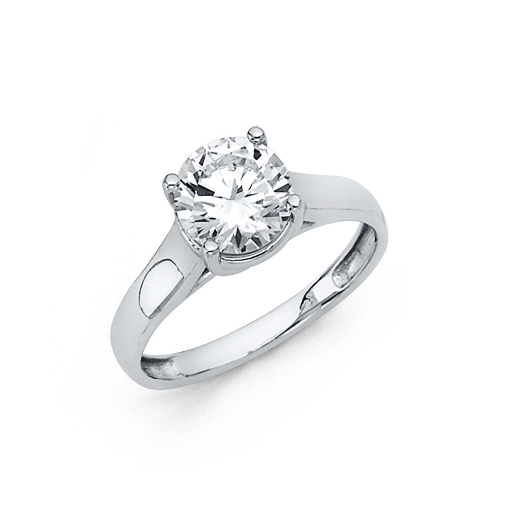 14KW CZ ENG RING