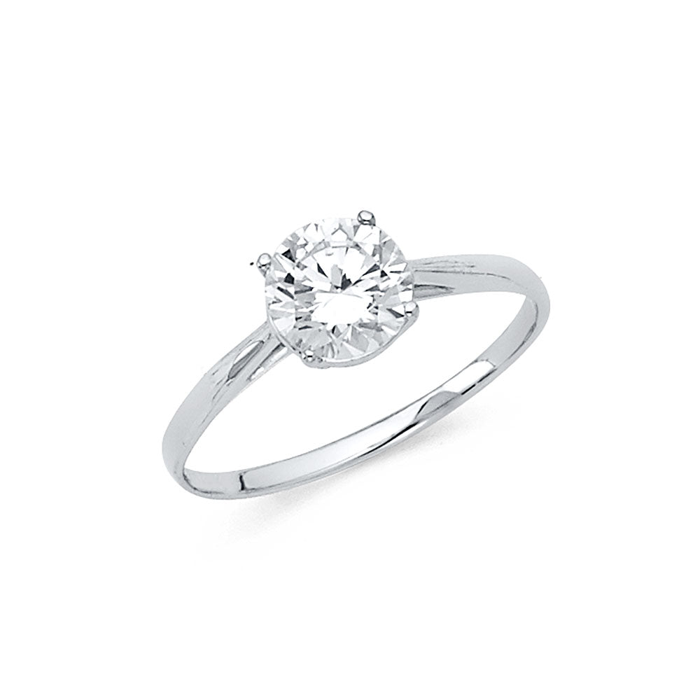 14KW CZ ENG RING