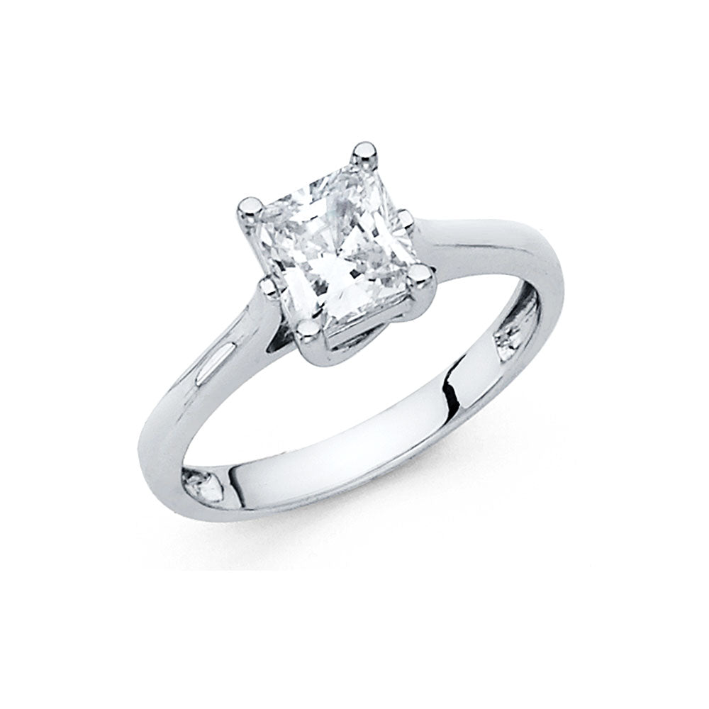 14KW CZ ENG RING