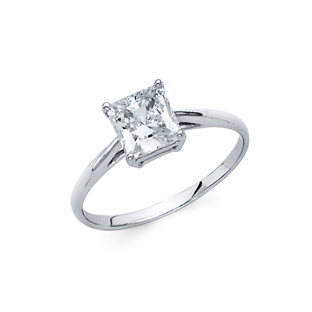 14KW CZ ENG RING