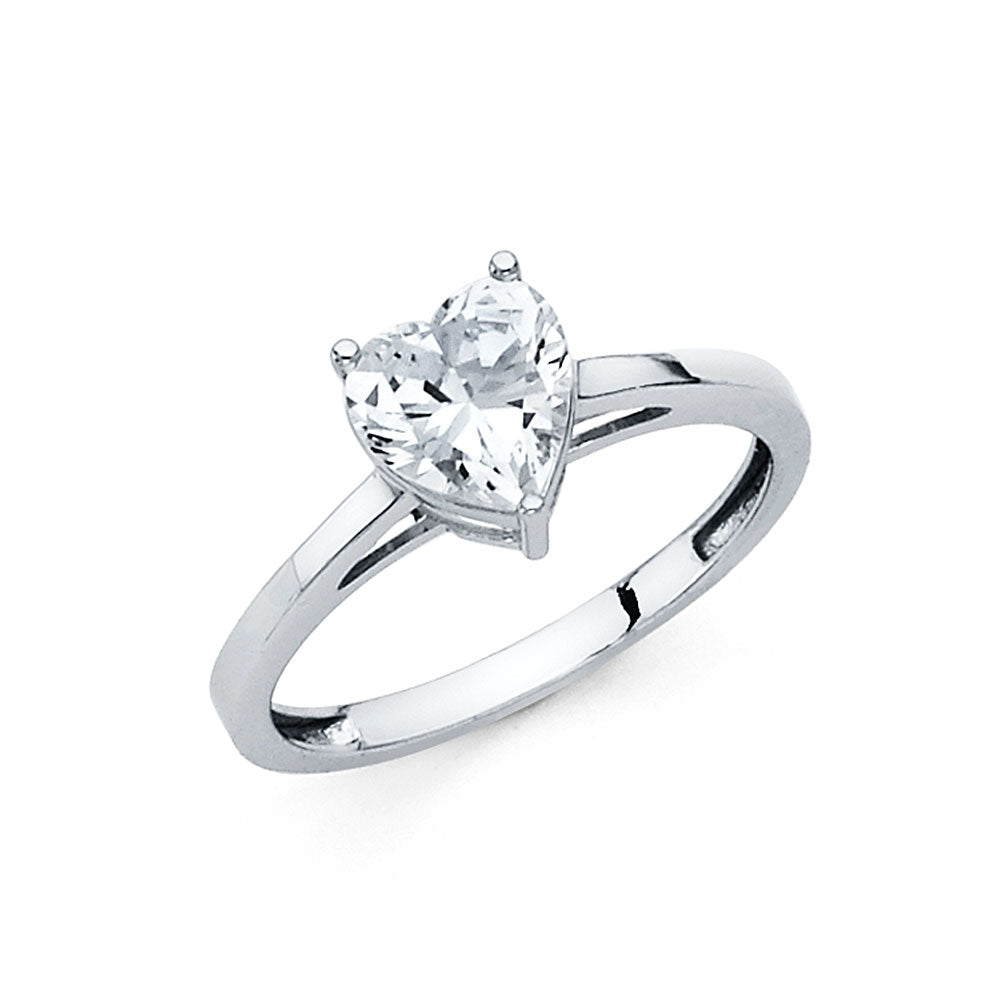 14KW CZ ENG RING