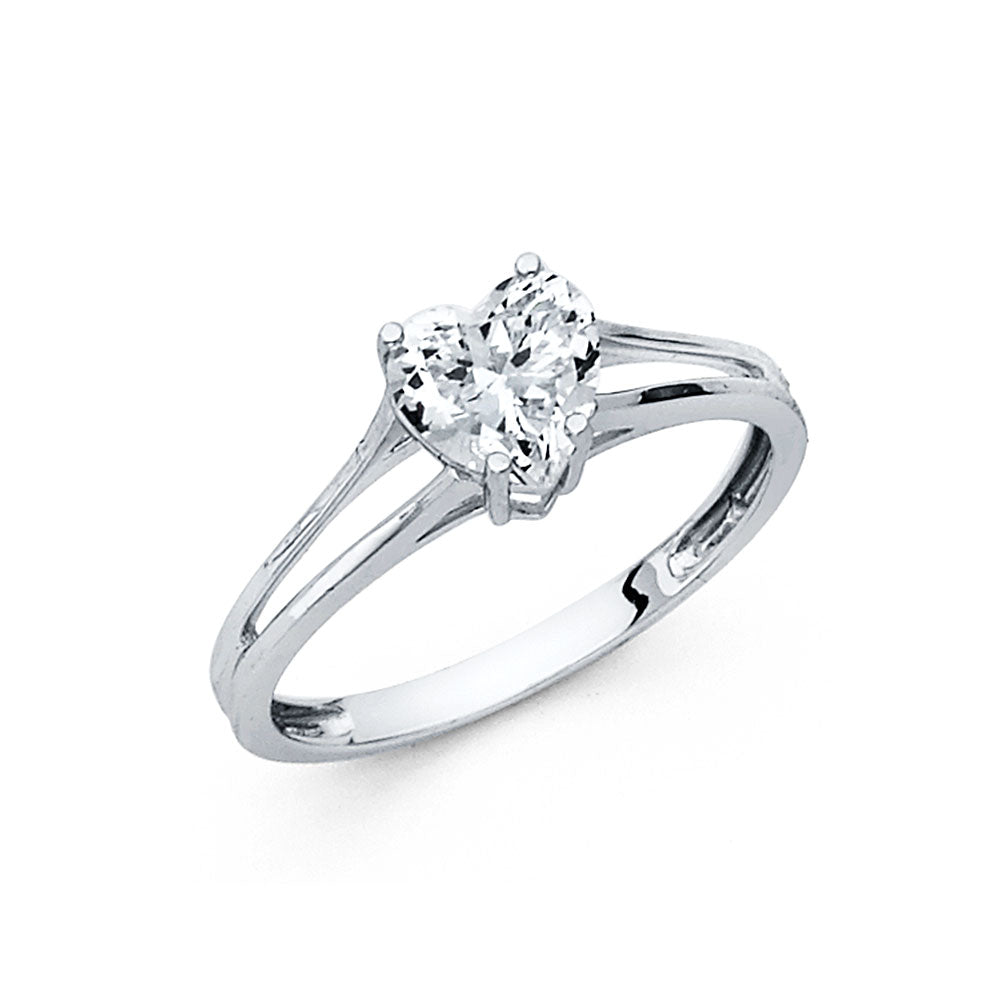 14KW CZ ENG RING