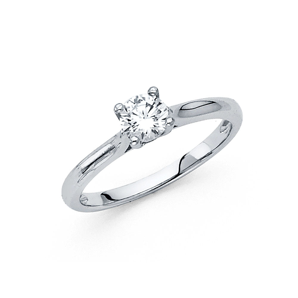 14KW CZ ENG RING