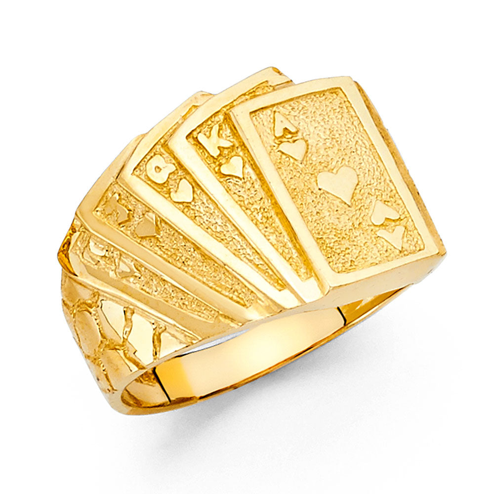 14KY MENS RING