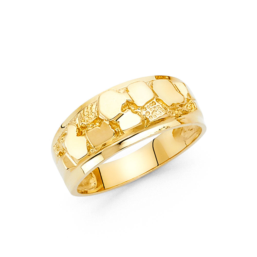 14KY NUGGET RING