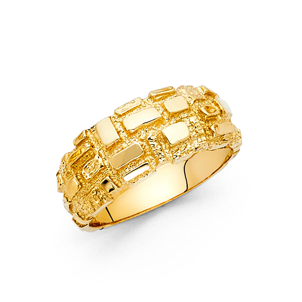 14KY NUGGET RING