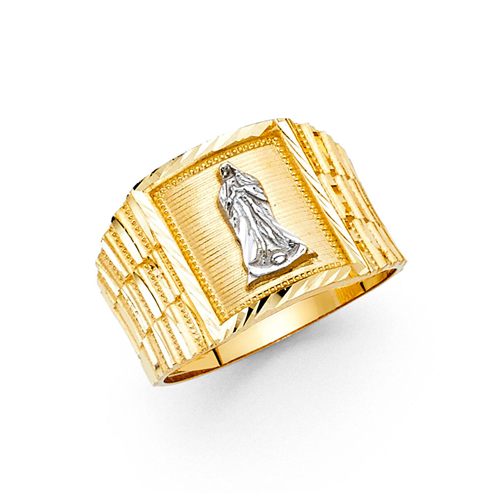 14K 2T MENS RING