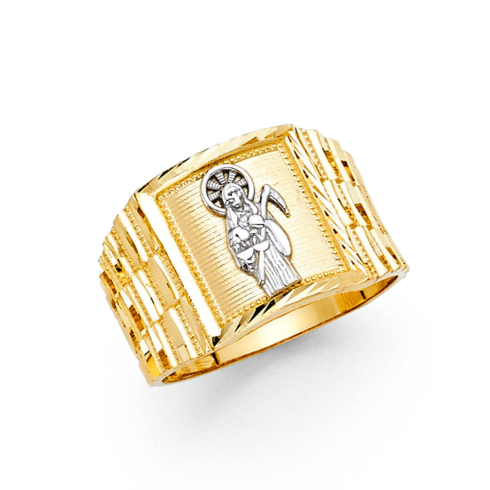 14K 2T MENS RING