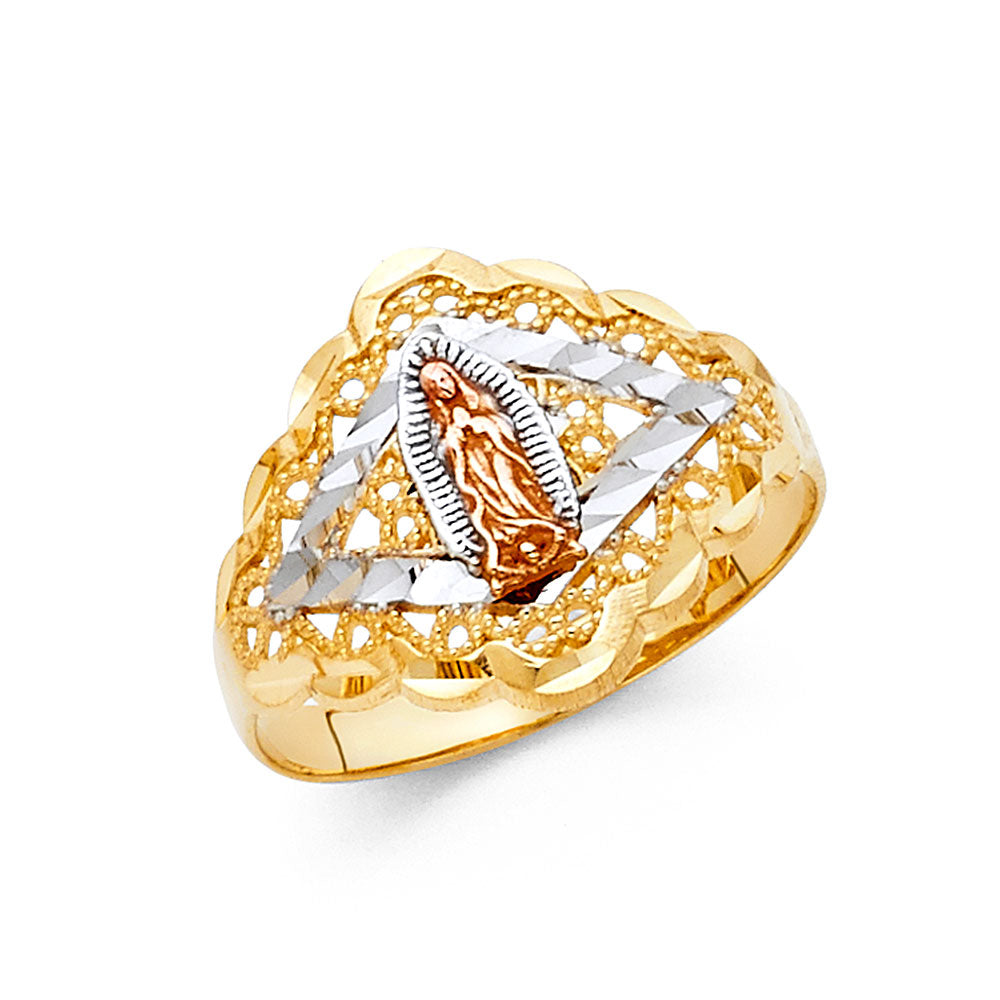 14K 3C GUADALUPE RING