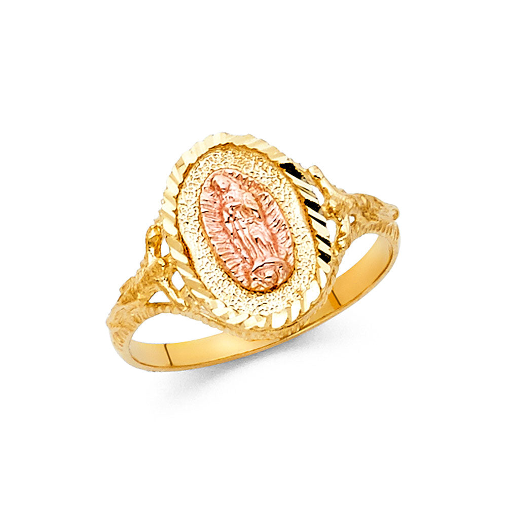 14K 2C GUADALUPE RING