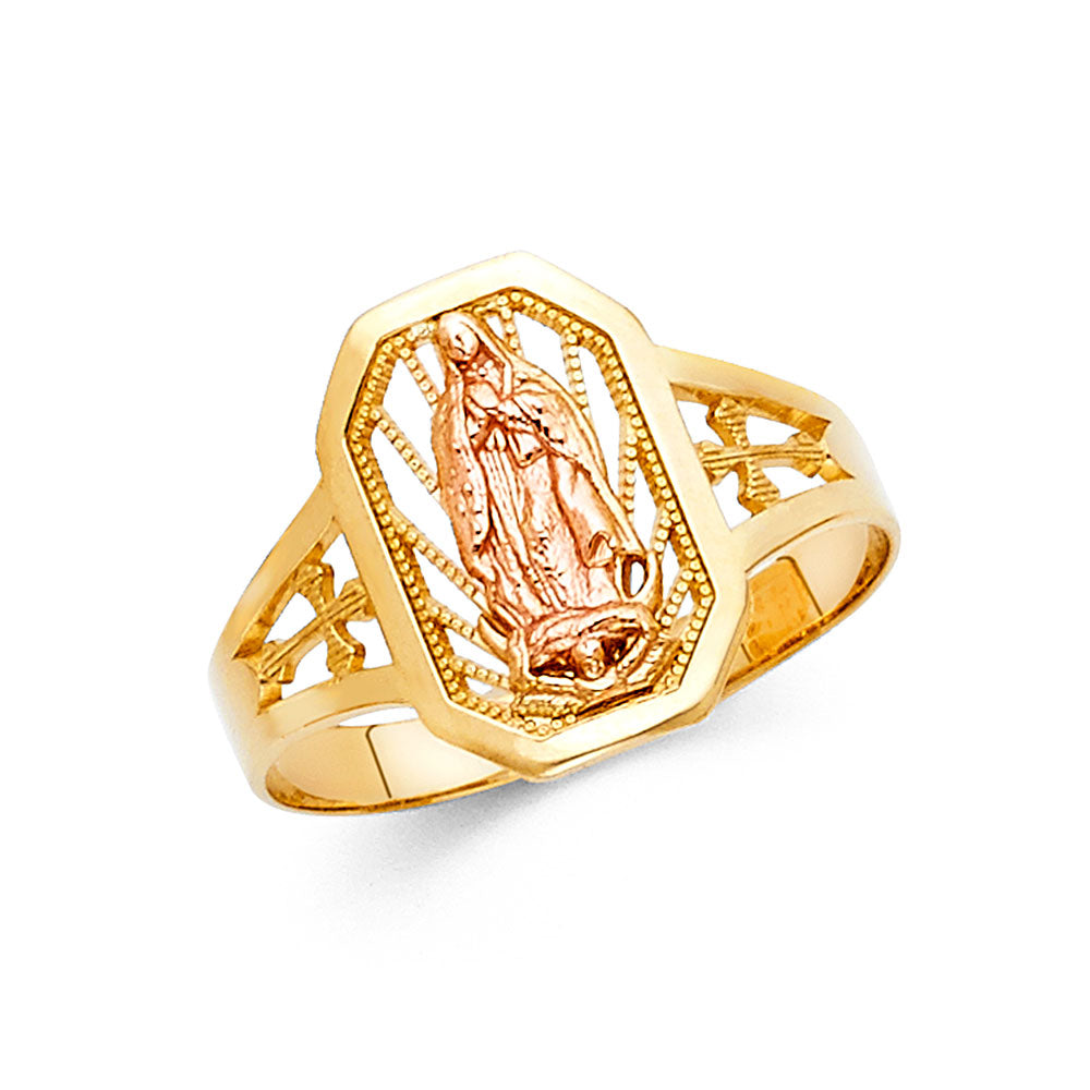 14K 2C GUADALUPE RING