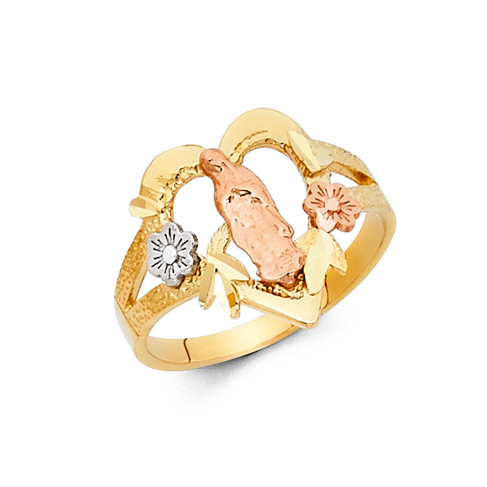 14K 3C GUADALUPE RING