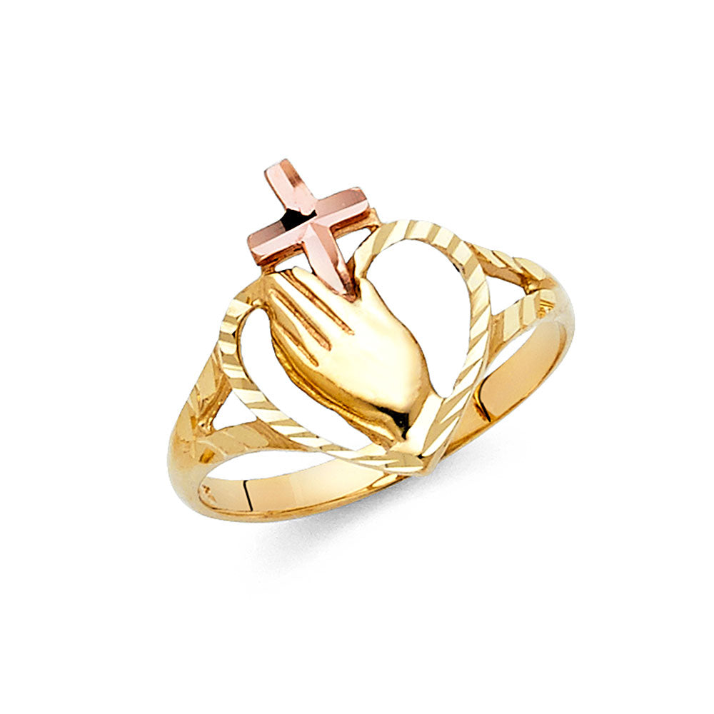 14K 2C RELIGIOUS RING