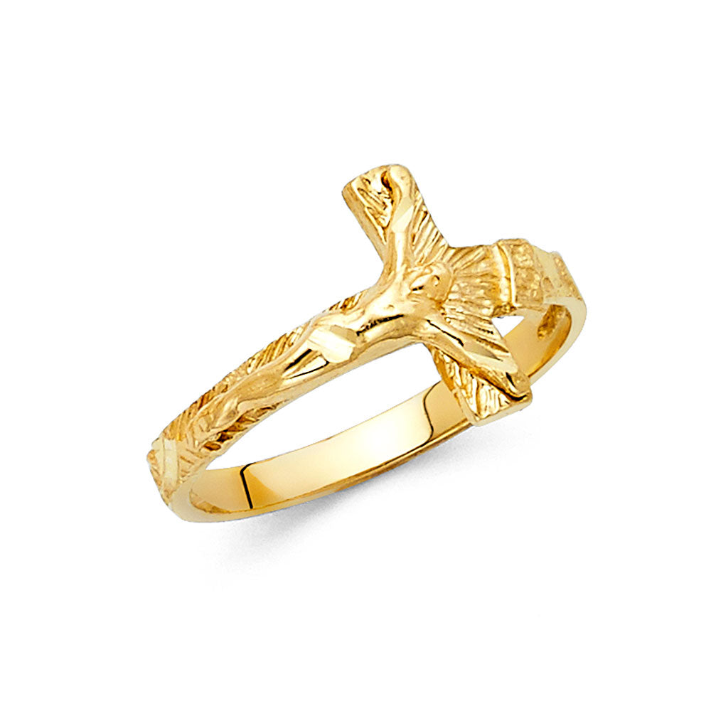 14KY CRUCIFIX RING