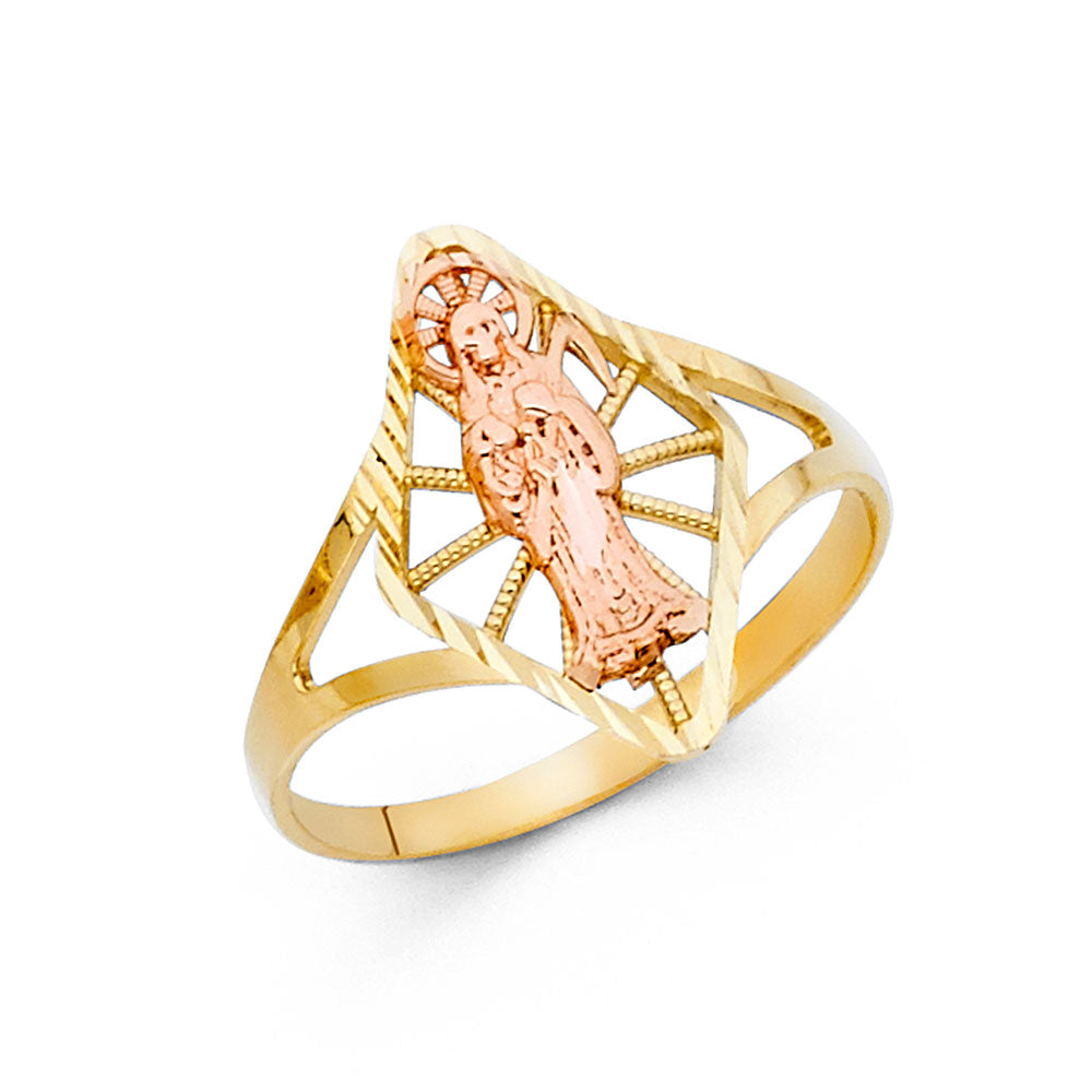 14K 2C FANCY RING