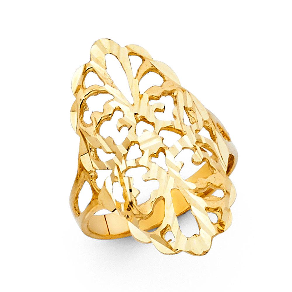14KY FANCY RING