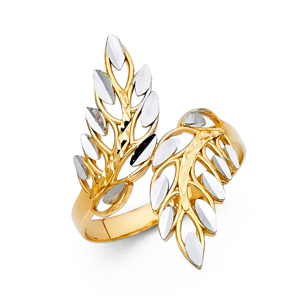 14K 2T FANCY RING