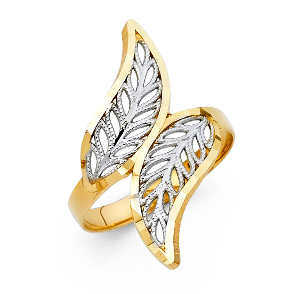 14K 2T FANCY RING
