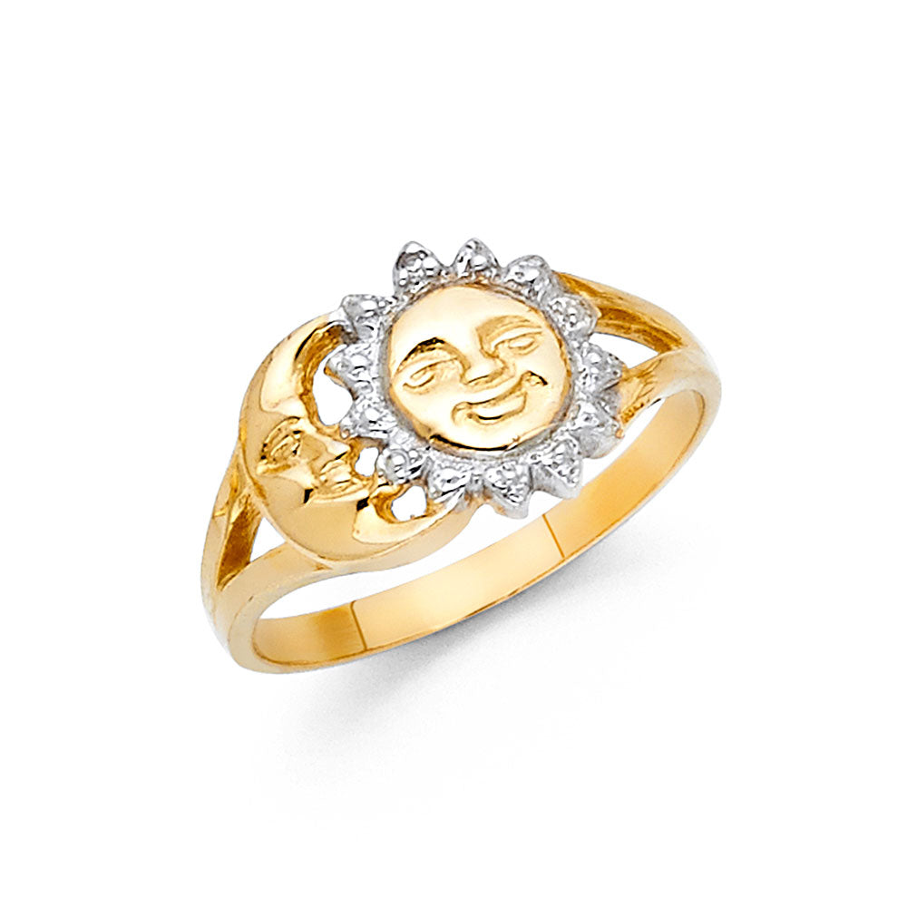 14K 2T FANCY RING