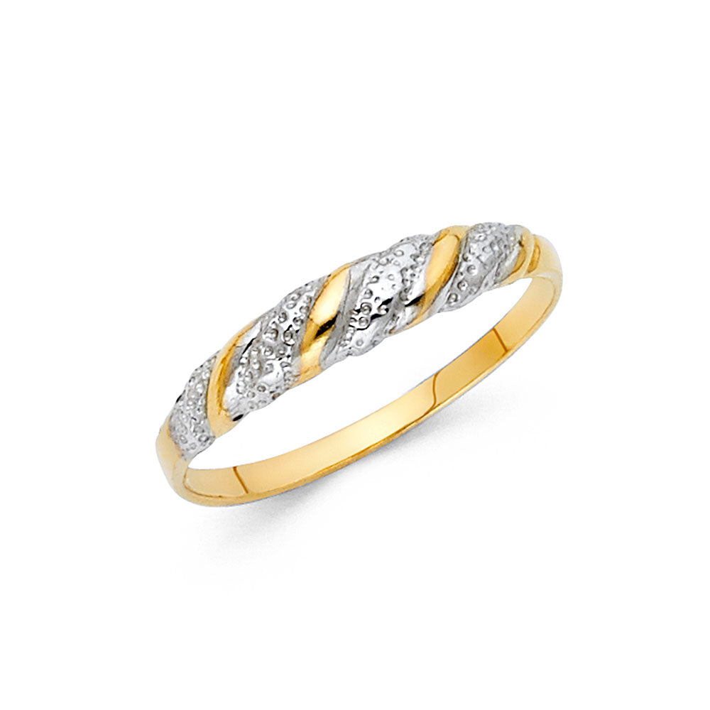 14K 2T FANCY RING