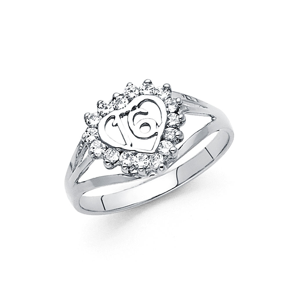 14KW CZ 16YEARS RING