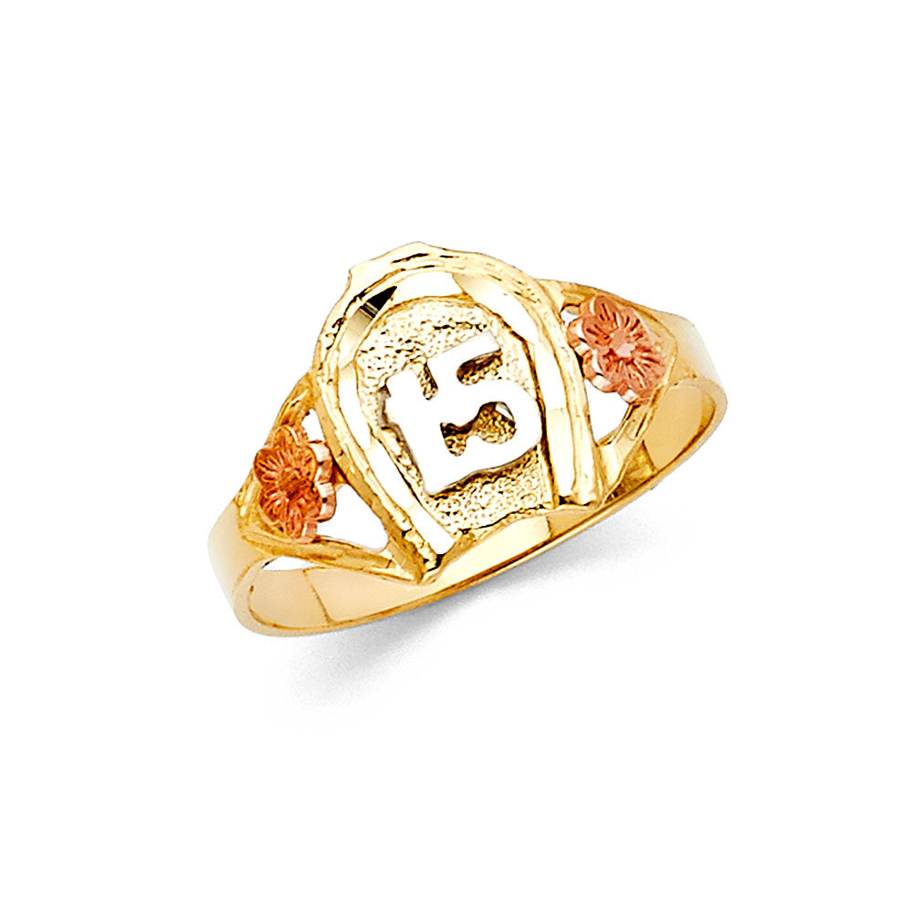 14K 3C 15YEARS RING