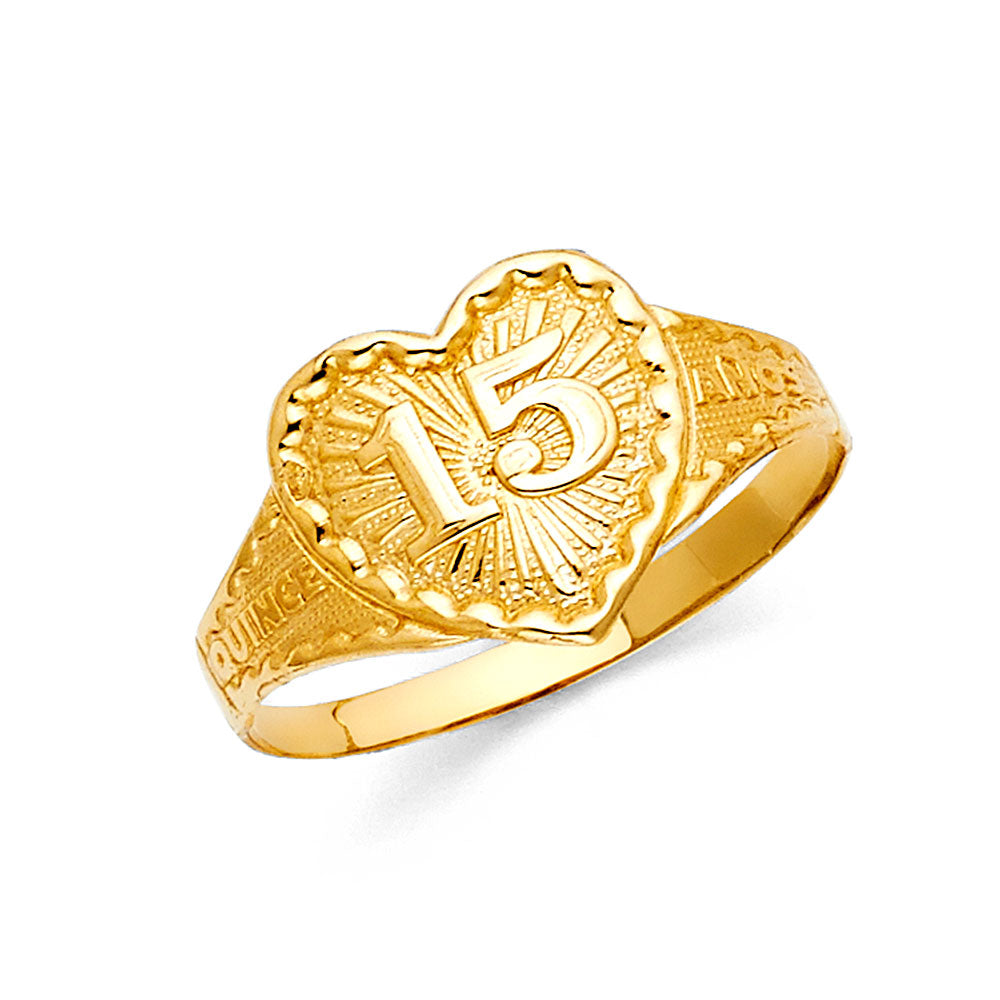 14KY 15YEARS RING
