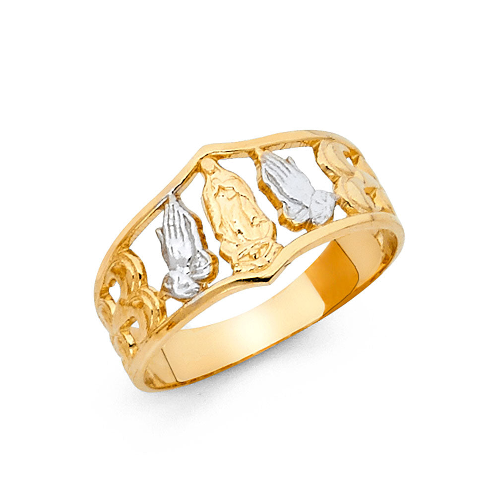 14K 2T RELIGIOUS RING