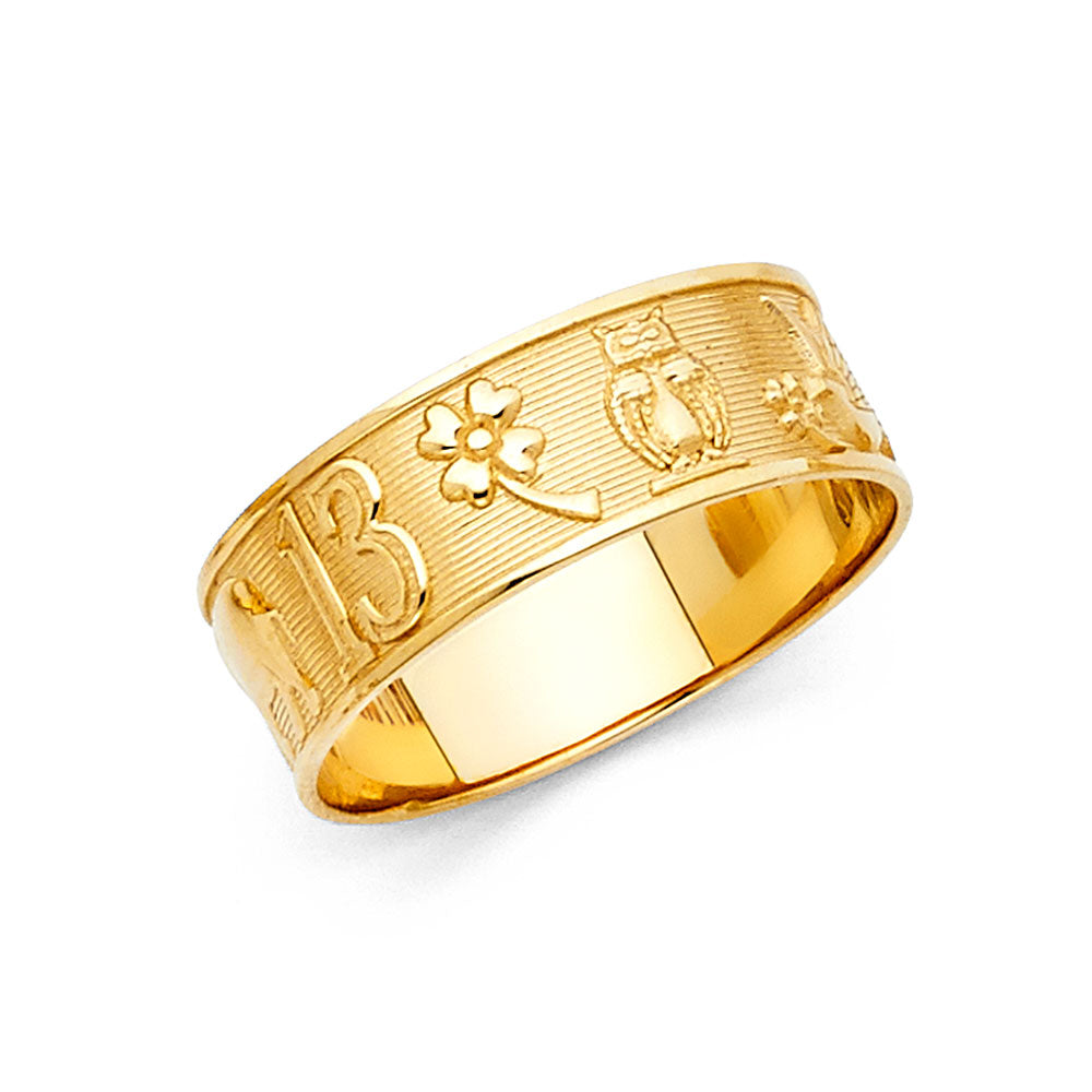 14KY LUCKY RING