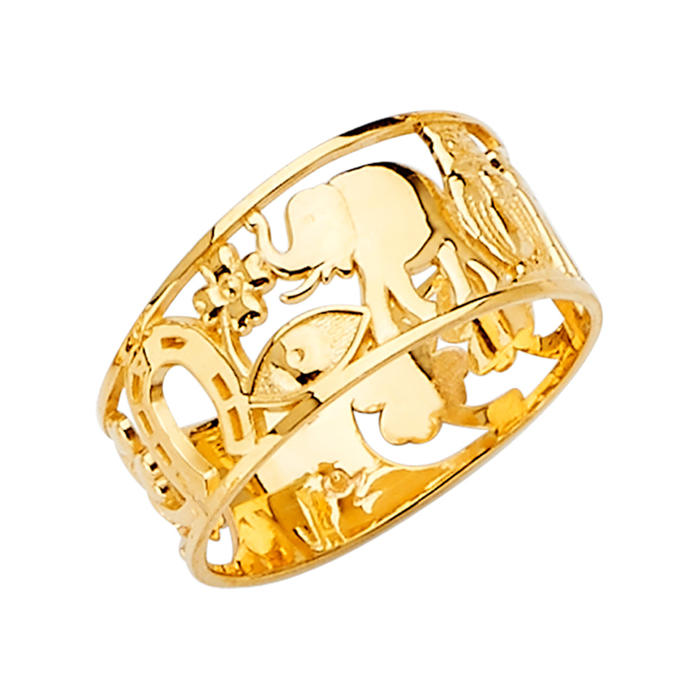 14KY LUCKY RING
