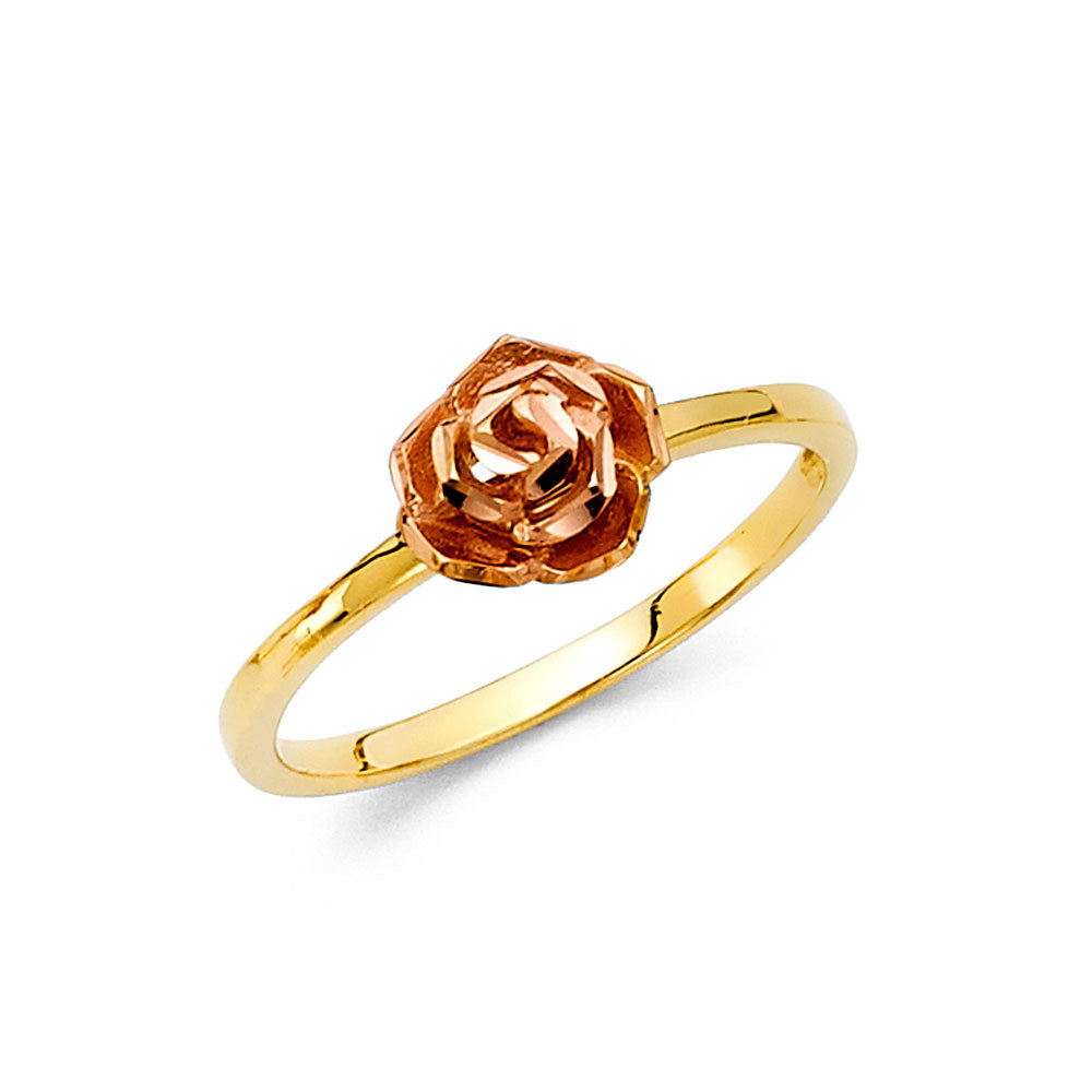 14KY CZ FANCY RING