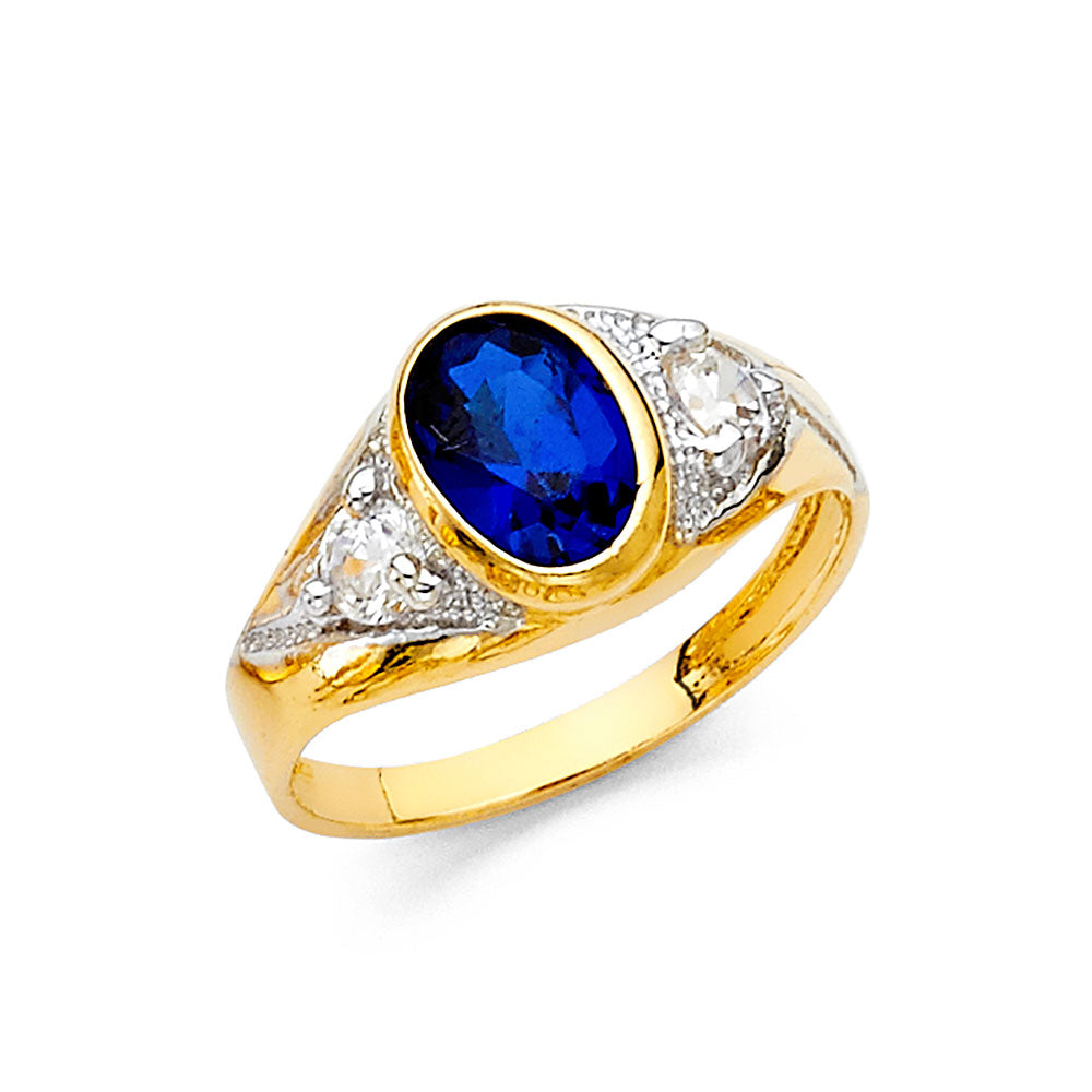 14KY CZ RING