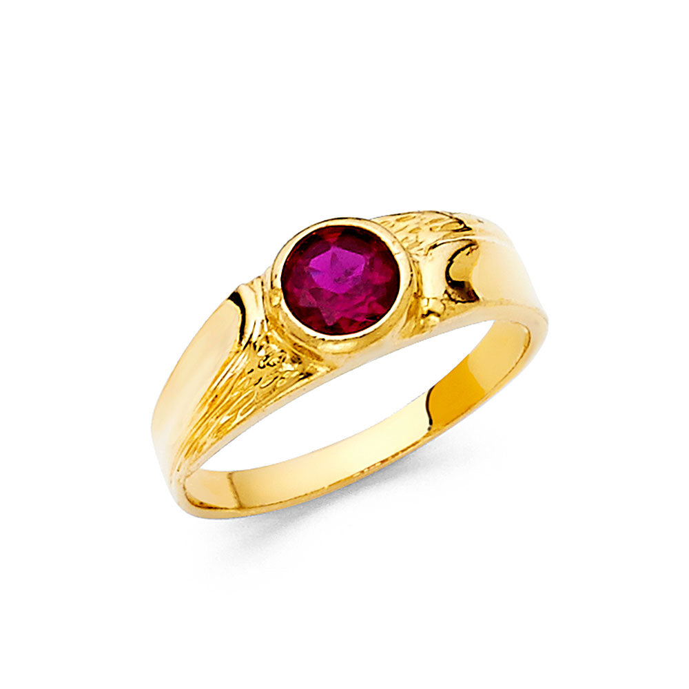 14KY CZ RING