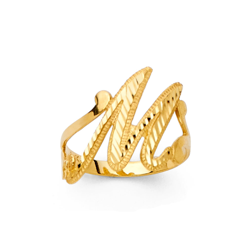 14KY INITIAL RING M