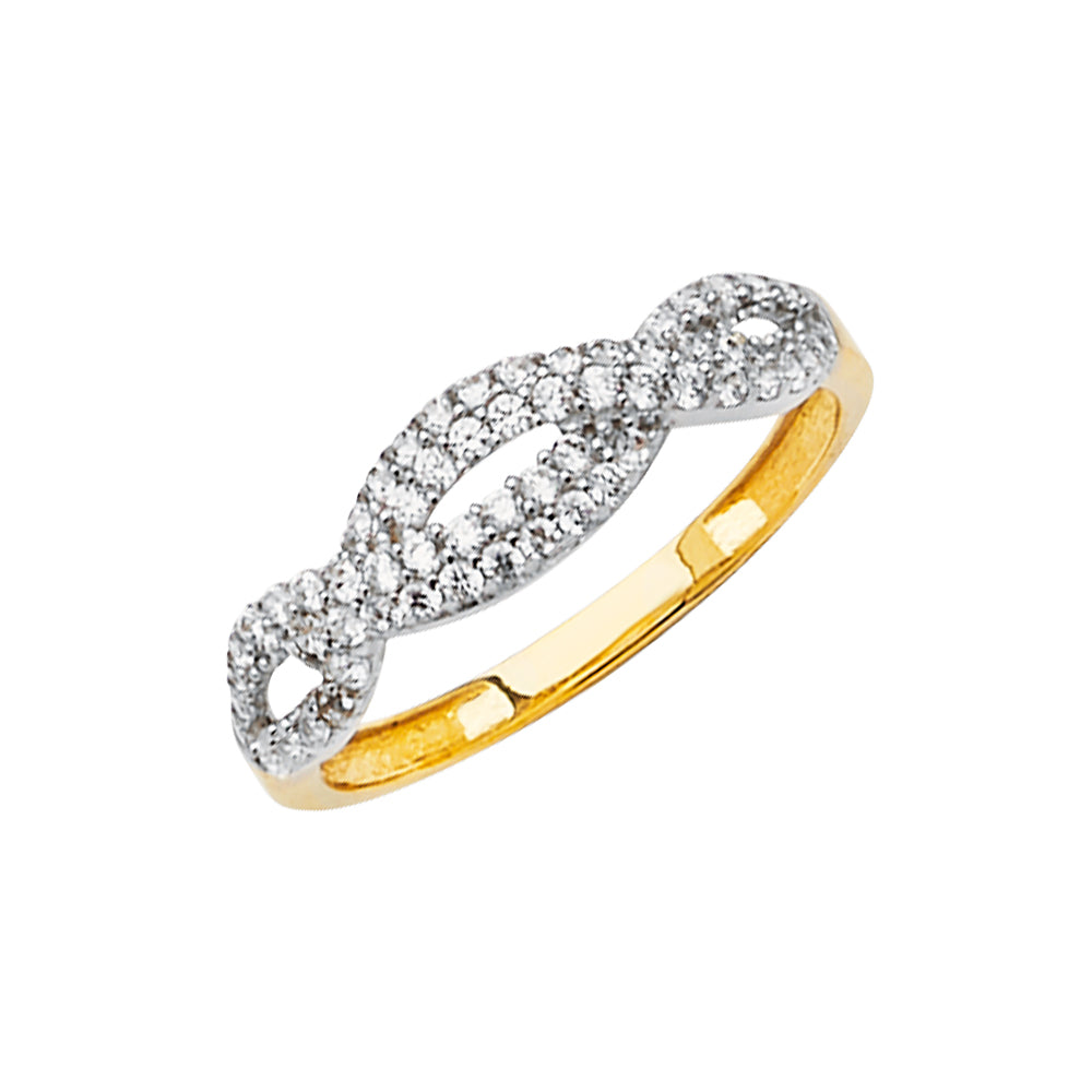 14KY Fancy CZ Ring / Set