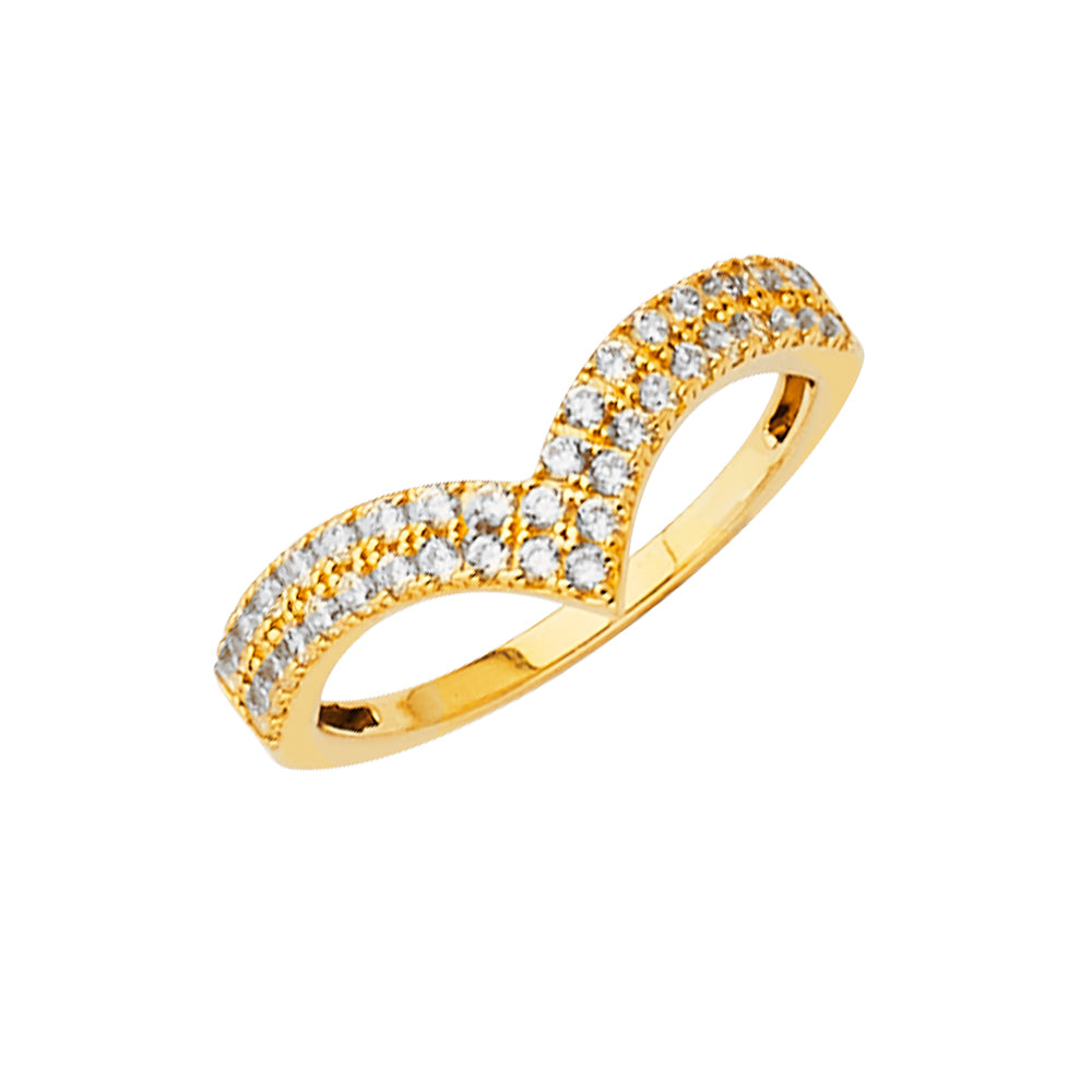 14KY Fancy CZ Ring / Set