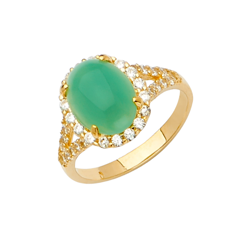 14KY Jade Ring / Set