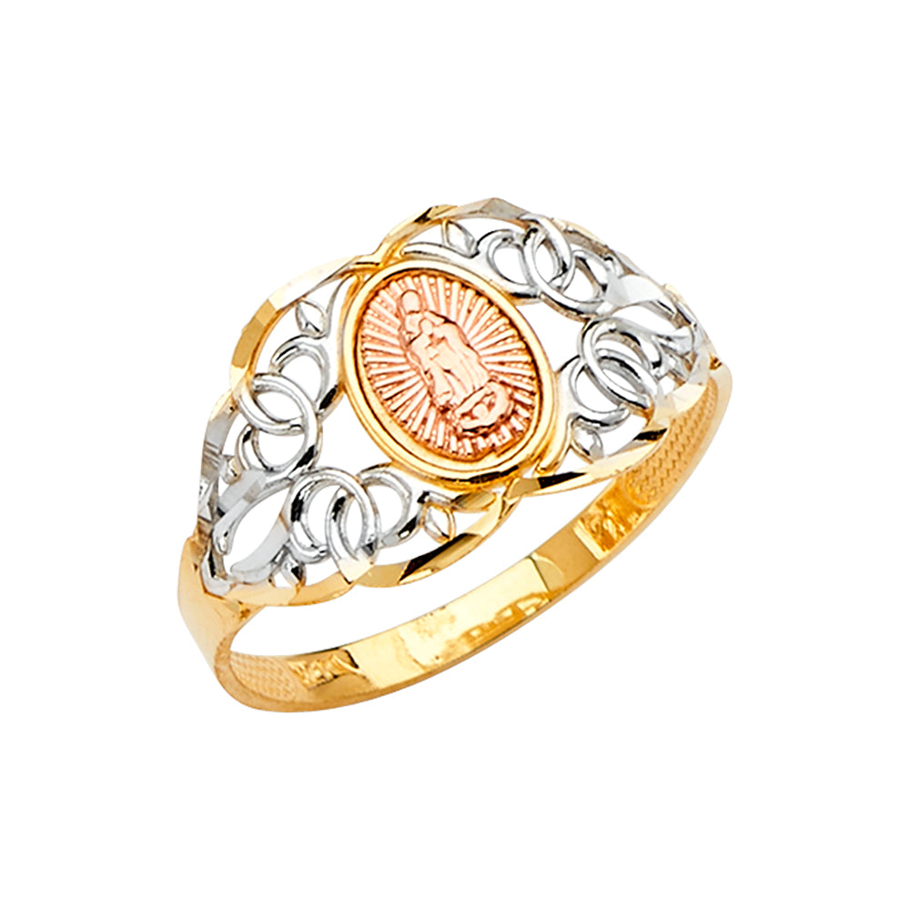14K 3C GUADALUPE RING