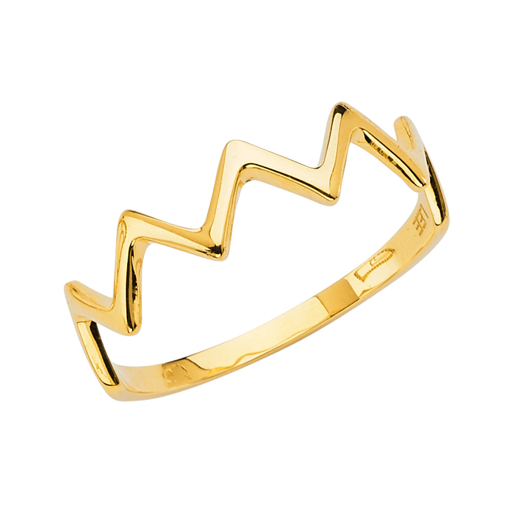14KY ThunderShape Stackble Band