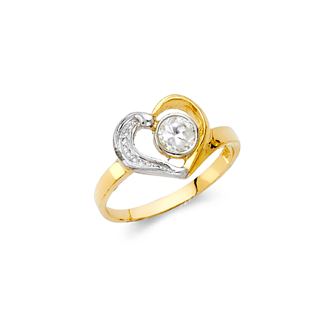 14KY BABY CZ RINGS