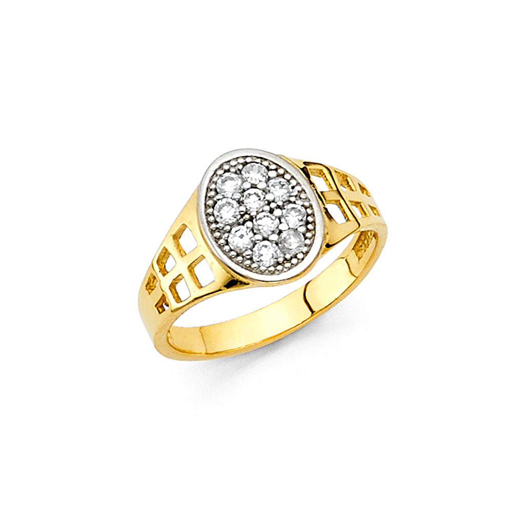 14KY BABY CZ RINGS
