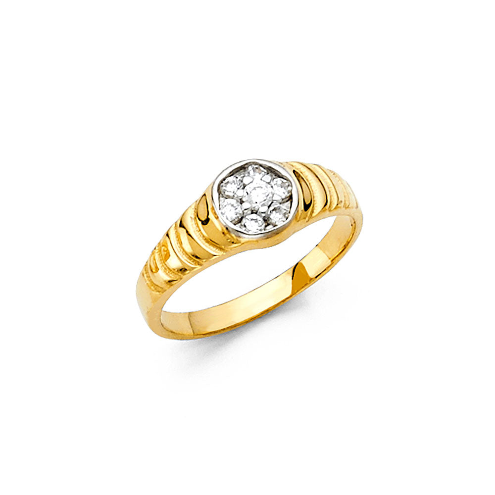 14KY BABY CZ RINGS