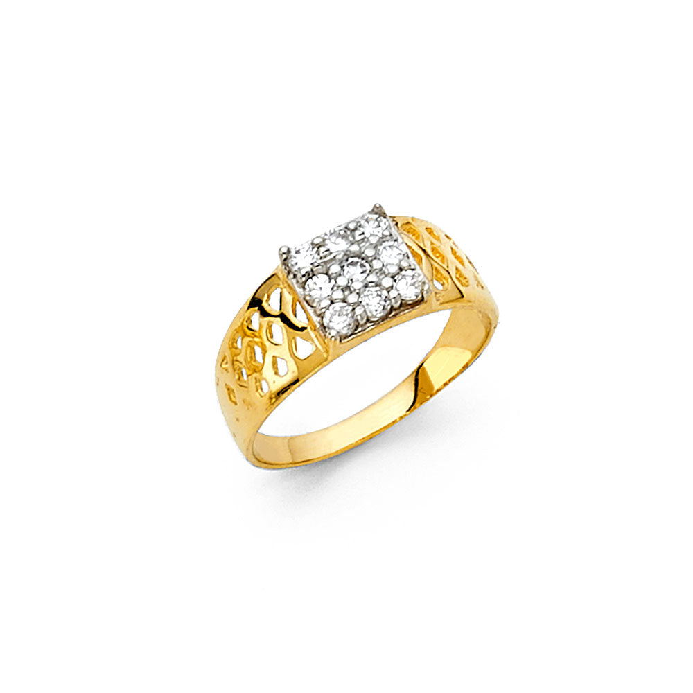 14KY BABY CZ RINGS