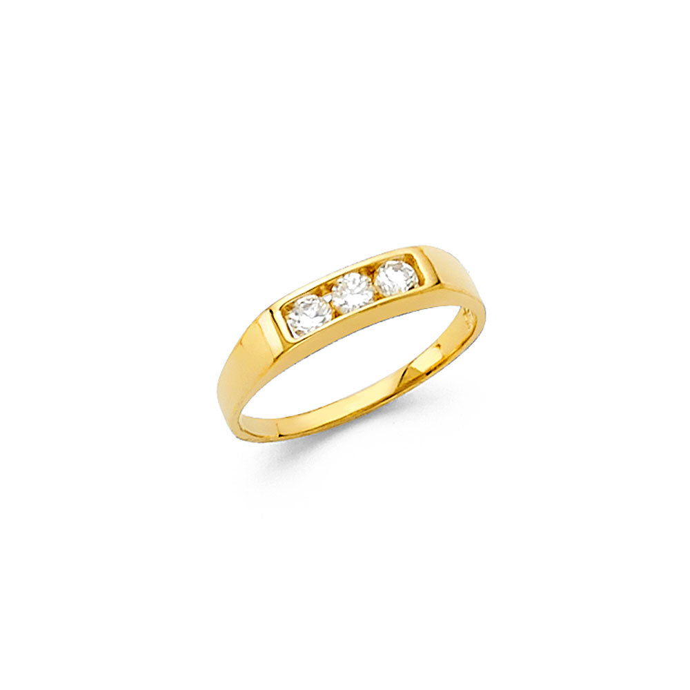 14KY BABY CZ RINGS