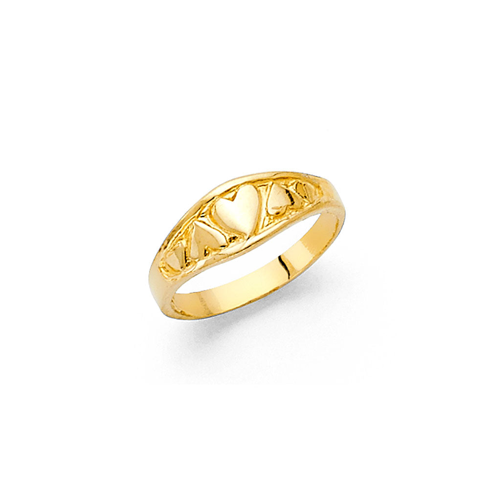 14KY BABY CZ RINGS